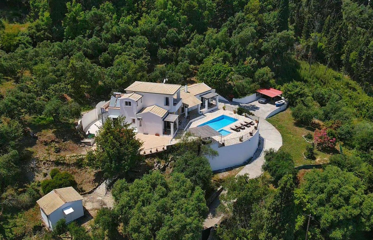 Villa Boukari Chlomos Ngoại thất bức ảnh
